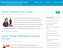 Tablet Screenshot of halloweencostumesaleprices.com